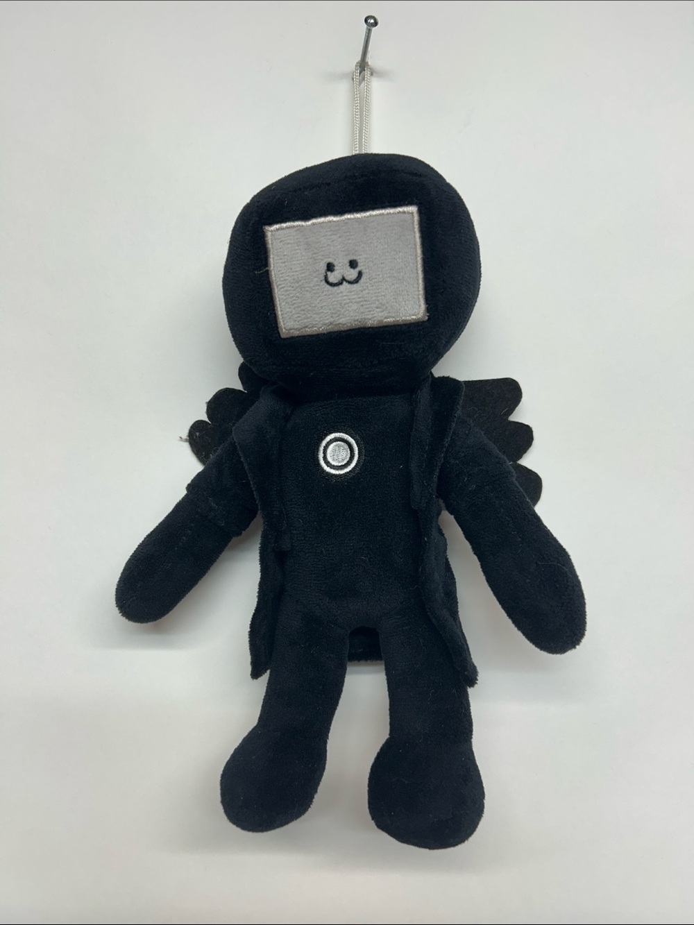 TV man skibidi toilet black 10 inches plush toy
